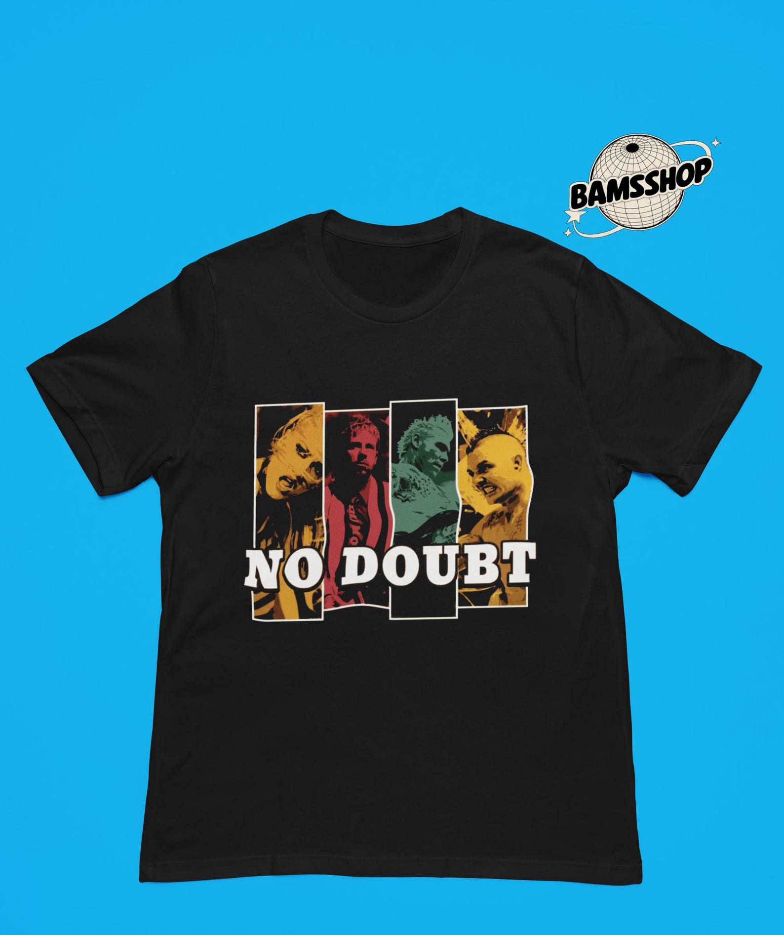 No Doubt T-Shirt - Merch Tee - Push and Shove Album - Marchendise and Gift - Concert - Music XL