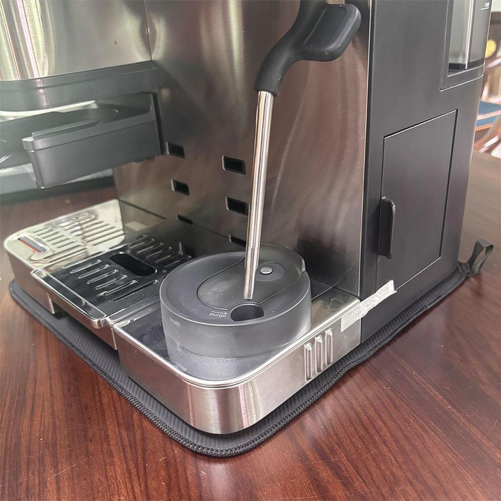 Kaffee-Schieber für Arbeitsplatte, leicht gleitende Schiebematte für Kaffeemaschine, Gummi-Schutz für Mieter, Hotel, Wohnheim, Zuhause, Baristas