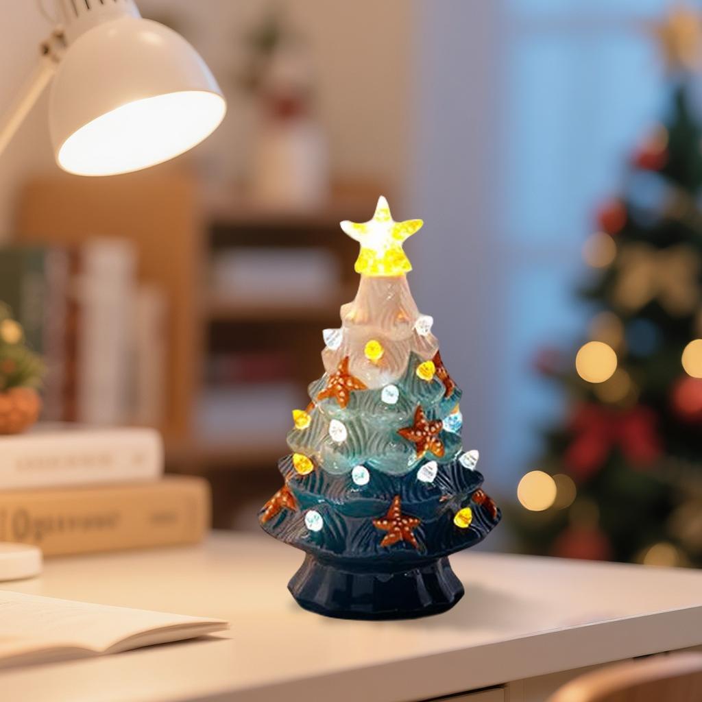 Ocean Theme Decorative Light Rising Tree LED Desktop Crafts, Ocean Tree Bedside Night Light