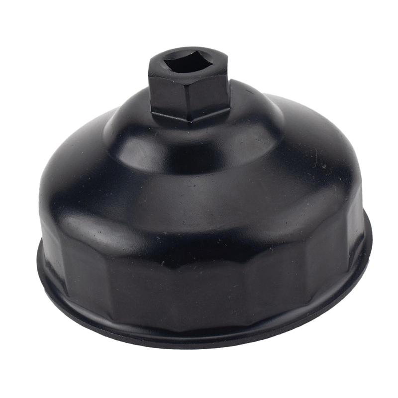 Car 86mm 16 Flutes Oil Filter Wrench Socket Oil Filter Housing Cap Removal Tool for Volvo C70 S40 S80 V40 S60 S70