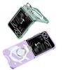 Samsung Flip6 Foldable Phone Case: Anti-collision Protective Cover with Airbag, Finger Ring, and Wireless Charging Compatibility