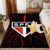 Pau-lo Fc Emblem Printed Office Carpet Chair Cushion  Entryway Rug, Rugs for Living Room, Bedroom Christmas gifts