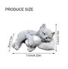 Lightweight Resin Kitten Loss Memorial Figurine Kitten Statues For Outdoor Garden Emotional Remembrance Decoration