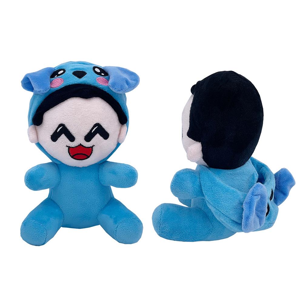 Cross-Border Plush Hooded Doll - Cute Boy and Girl Holiday Gift