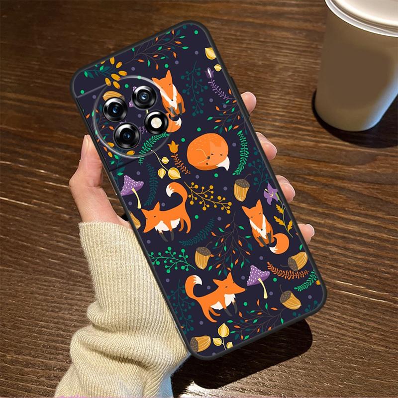 Winter Fox Foxes Case For OnePlus Nord CE 2 Lite 2T N10 N20 N30 Nord 3 OnePlus 11 9 10 Pro 10R 10T 8T Coque