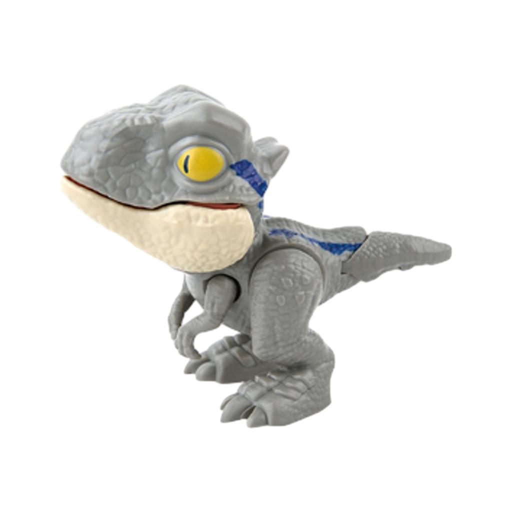 Snap On Dinosaur Finger Puppet Toy Action Figure Model Animal Children Joint Dinosaur Figurine Kids Interactive Toy