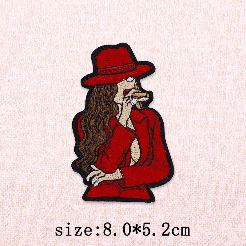 Black Girl Embroidery Patch Iron On Patches For Clothing Black Girl Magic Patches On Clothes DIY Sewing Ironing Patch Applique