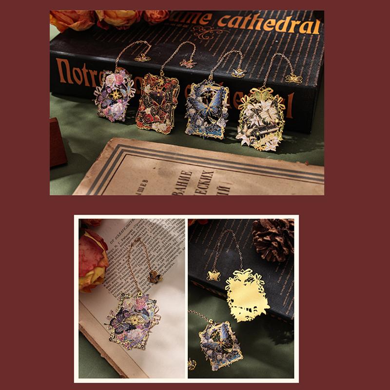 Butterfly Metal Hollow Bookmark Retro Teachers' Day Business Gifts Back To School Graduation Gift