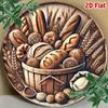 Vintage Metal Farmhouse Round Wall Art Kitchen Decor Home Decor