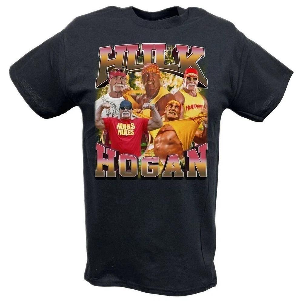 Hulk Hogan Five Pose Wrestling Tshirt S