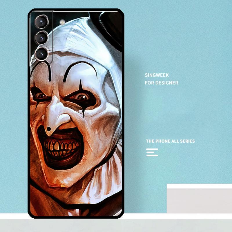 Terrifier Case For Samsung Galaxy S23 S24 Ultra S22 S21 Plus Note 10 Note 20 S9 S10 S20 S21 FE Cover