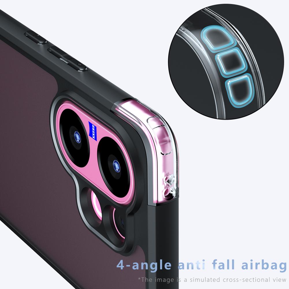 Transparent Cover for VIVO V60 Case Ultra Thin Matte Translucent & Clear Full Protection Funda for VIVO V60 Capa