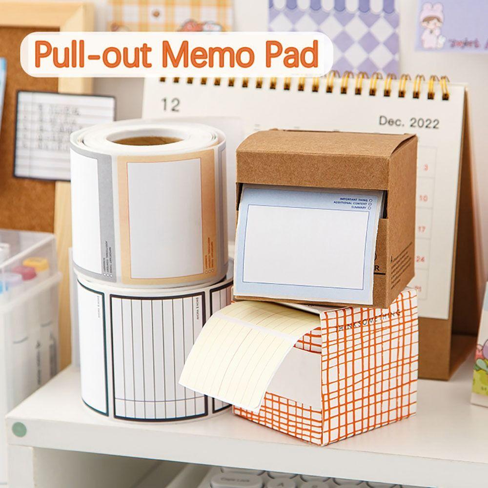 

100/250 шт./компл., полностью клейкий блокнот, канцелярские принадлежности, отрывной блокнот, высококачественные этикетки, наклейки