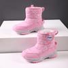 Anti-slip Shoes for Children, Padded Snow Boots, Thick-soled Warm Shoes
