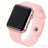 LED Square Children's Electronic Watch Student Watch
