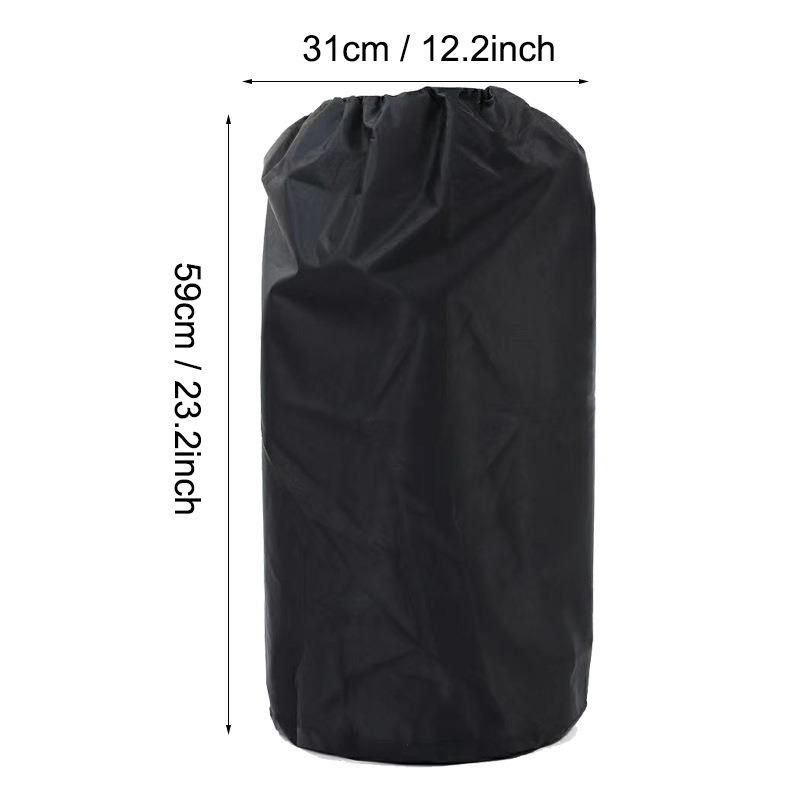 Zewnętrzna osłona na butlę z propanem do kempingu, podróży kamperem, grillowania. Wodoodporna osłona z tkaniny Oxford do ochrony zewnętrznej.