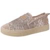 Fashion retro breathable fisherman shoes women's spring and summer new versatile one-pedal flat single shoes casual shoes