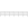 VidaXL Garden Fence with Spear Top Steel 1070 X 150 Cm Black 277634