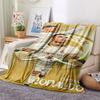 1PC Cristiano Ronaldo Patterned Flannel Blanket Suitable For All Seasons for Home Decor Warmth and Comfort Gifts Holiday Present