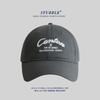 Unisex Small Duckbill Hat with Big Brim for Sun Shading Round Face Design Soft Spring Summer Baseball Cap for Men And Women