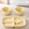 LISM Ceramic Kids Dinner Set, 4-Piece