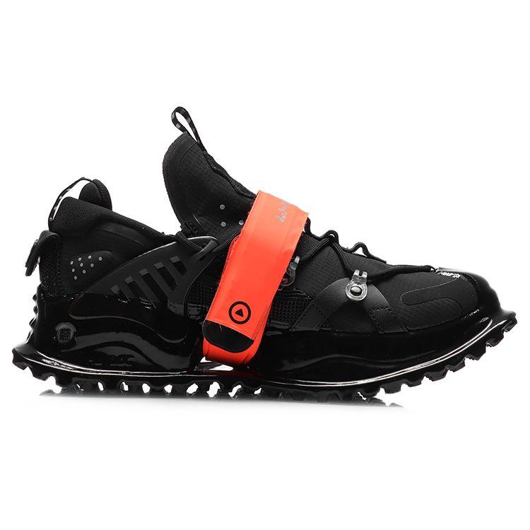 Li Ning Pangu Halo Comfortable Versatile Low-Top Casual Shoes Men Sneakers Black AGLQ043-2