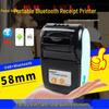 Jingpu 58mm Wireless Bluetooth Thermal Printer for Takeaway & Barcode Receipts