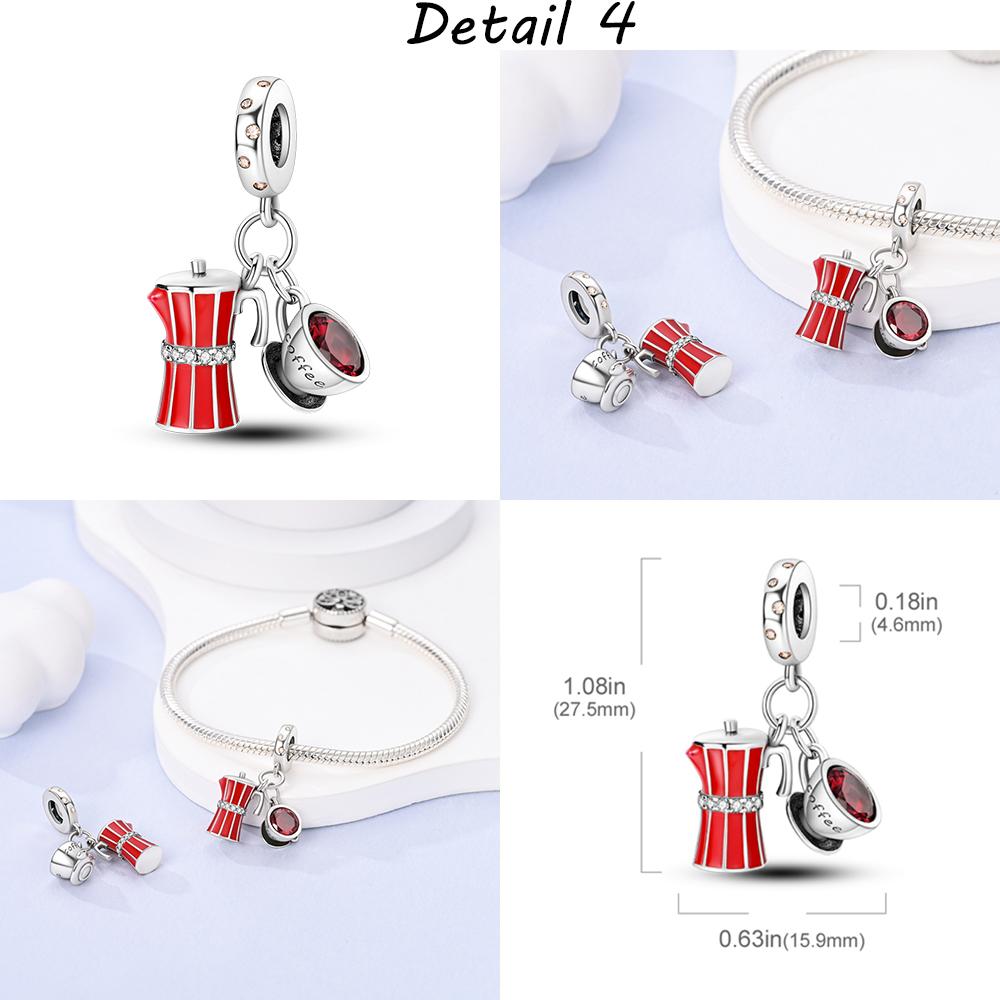 Original Copper Healthy Teeth Toothbrush Dangle Charm Beads Fit Mula Bracelet Necklace Pendant Jewelry Making Women Gift