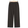 Damen Elastische Taille Gerades Bein Freizeithose