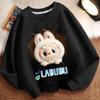 Children's Fashion Sweatshirts for Spring and Autumn, Long-sleeved Loose Sweatshirts for Boys and Girls