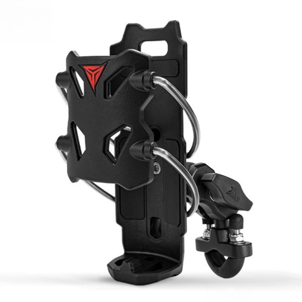 Self-Adjusting Cup Holder for Motorcycle Bike- Anti-Slip Wear-Resistant Water Bottle Bracket Universal for Handlebars