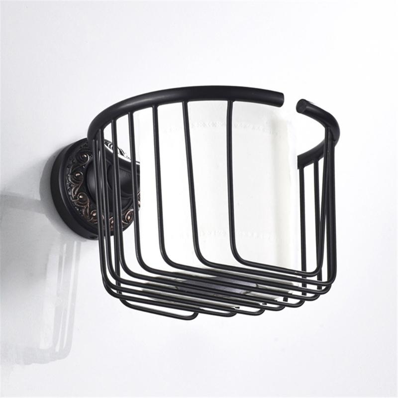 Retro Style Metal Paper Towel Dispenser Quick Setups No Tool Need Strong Performances Bathroom Organizers Essential