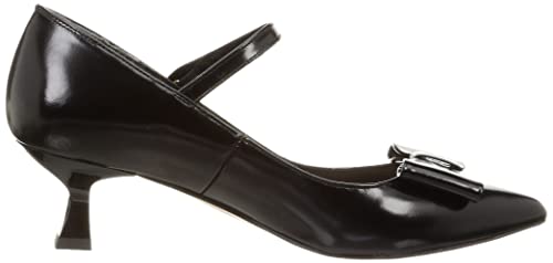 JILL STUART SHOE Women's Ribbon Motif One-Strap Pumps, Size 6493, Glass, Size 22.5 cm, E