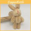 Mini 6cm Long Hair Jointed Rabbit Plush Teddy Bear Doll Diy Decor Clothing Gift Box Accessory