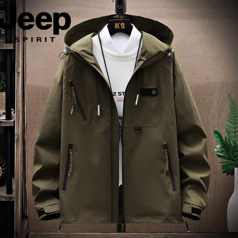JEEP SPIRIT Men s Casual Spring/Autumn Jacket L