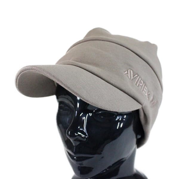 AVIREX Avirex Sweat Oslo Trendy Day Gift Cap, Men's, Popular, Hat, Spring/Summer, Fall/Winter, Father's (Beige)