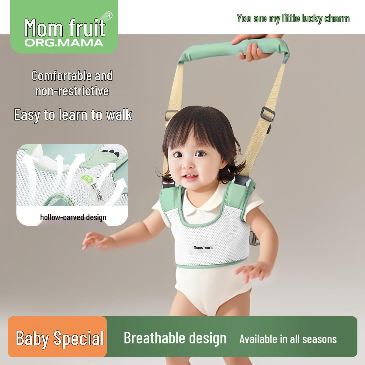 

Infant Anti-Fall Walking Harness with Waist Support