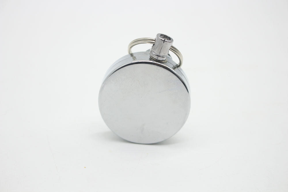 

Metal Retractable Pull Chain Reel ID Card Badge Keychain Holder Belt Clip серебряный