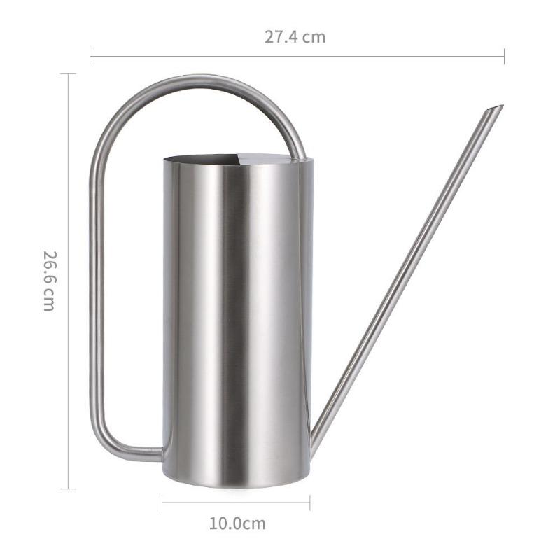 Watering Can Indoor Plants  Metal Stainless Steel Watering Can Pot with Long Spout for Indoor House Plants Bonsai Outdoor Garden