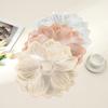 2PCS Oil-Resistant Flower Shaped Placemat Solid Color Coaster Durable Tableware Mat  Kitchen