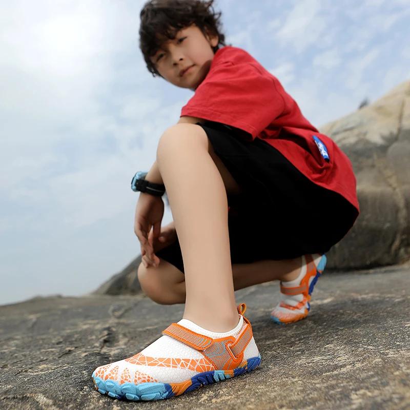 Family Style River Tracing Shoes Swimming Shoes Fast Drying Breathable Sports Shoes Beach Barefoot