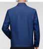2024 Spring Business Casual Turn-Down Collar Jacket for Middle-Aged Men