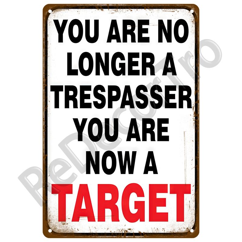 Caution Warning Metal Sign For Safety Signs Danger Beware Tin Sign Plate Home Wall Decor Vintage Plaque Home Art Painting Poster