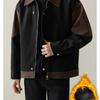 Loose Casual Splicing Contrasting Color Jacket Men's Korean Version Spring and Autumn New Trendy Casual Jacket