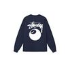 STU SS25 dice printing long-sleeved t-shirt for men and women of the same style, spot classic