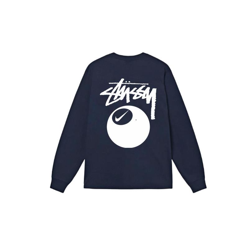STU SS25 dice printing long-sleeved t-shirt for men and women of the same style, spot classic