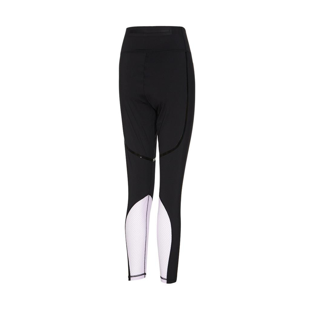 Puma Fashion Color Block Simple Quick Dry Lightweight Sports Pants Women Bottoms Black Light-Lavender-Purple 520276-56