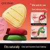 GECOMO Dual-Use Pinch Powder Puff - Soft, Skin-Friendly Makeup Sponge for Wet & Dry Application.