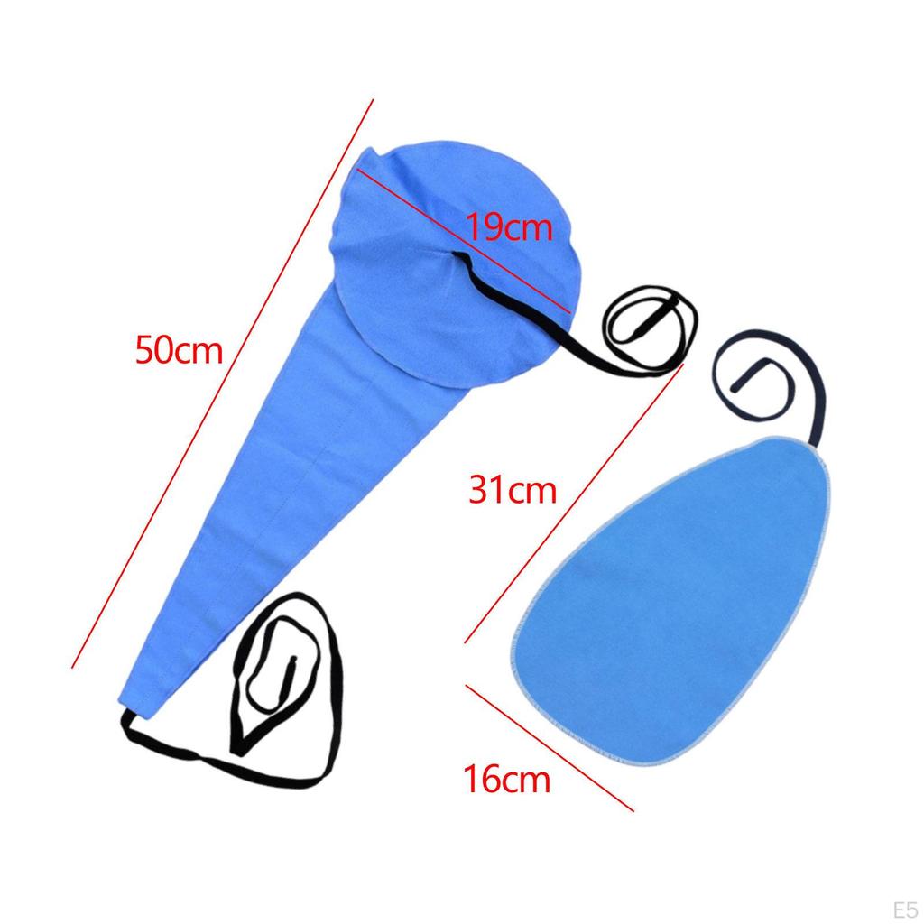 2 Stück Saxophon Reinigungs-Pflege-Sets Sax Saugfähiges Tuch Teile Zubehör Tragbar