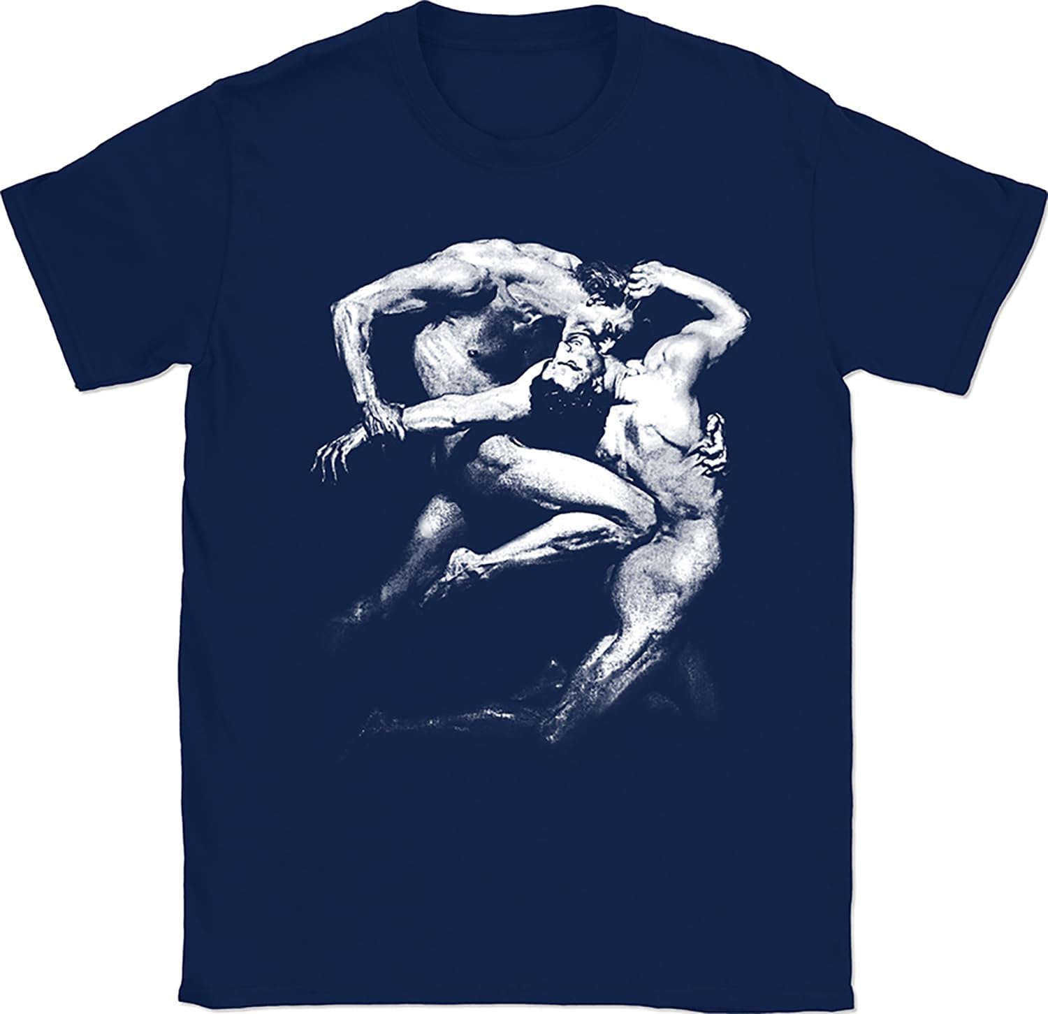 

Dante and Virgil in Hell T-Shirt | William-Adolphe Bouguereau Classic Art Tee | Divine Comedy Mythology Painting Shirt 5XL різнокольоровий